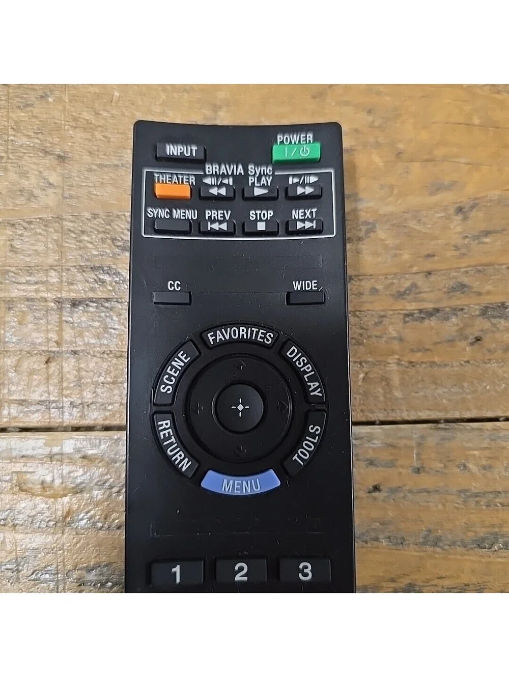 Sony RM-YD035 TV Remote Control OEM BRAVIA KDL-32EX400 KDL-40EX401 Tested Works